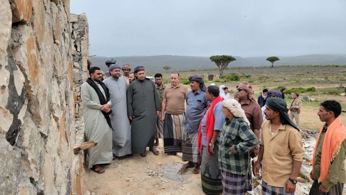 The Governor of Socotra reviews the development work in Jaalhan Tourism Park