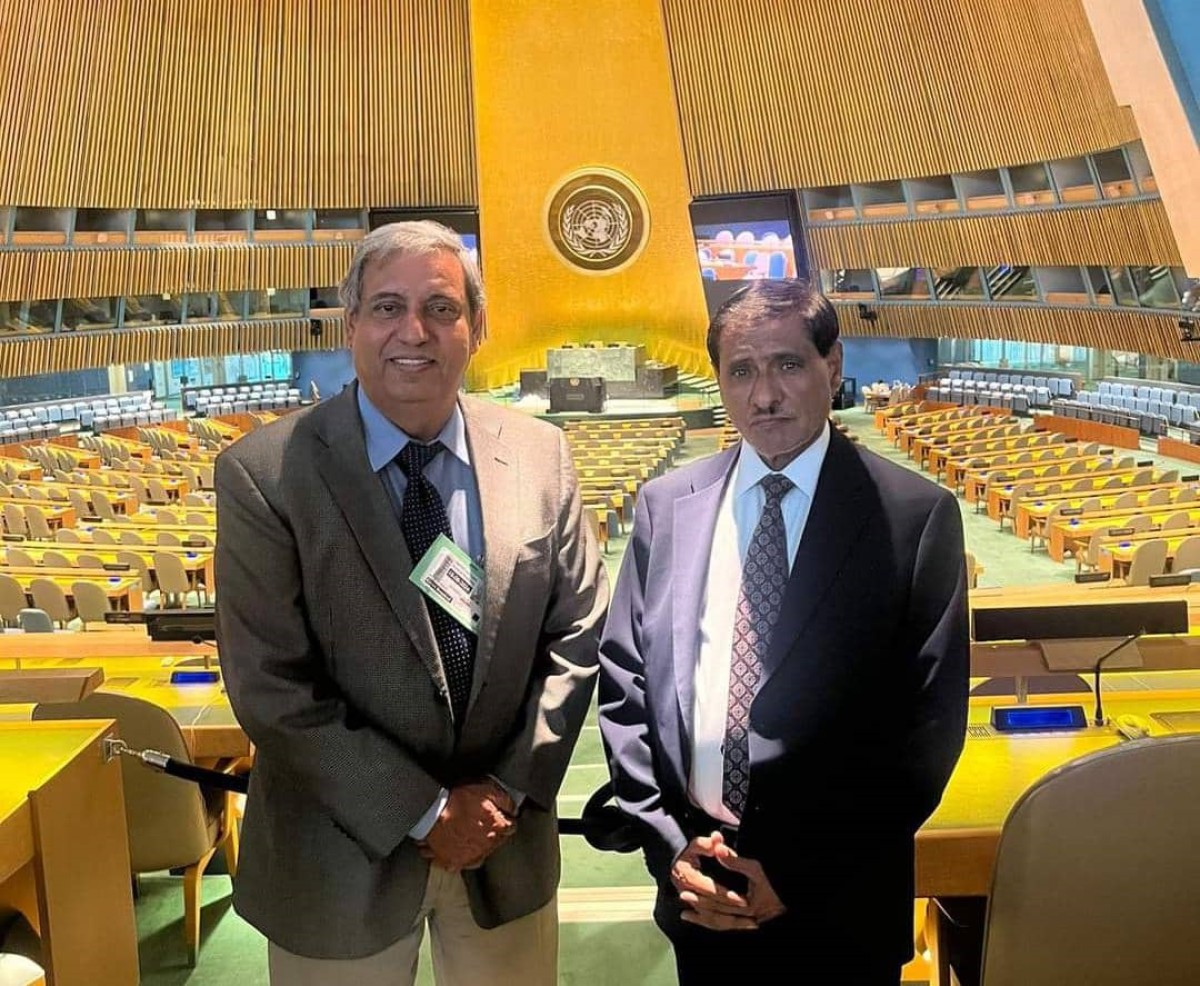 Member of the Presidential Leadership Council, Al-Bahsani, visits the United Nations headquarters