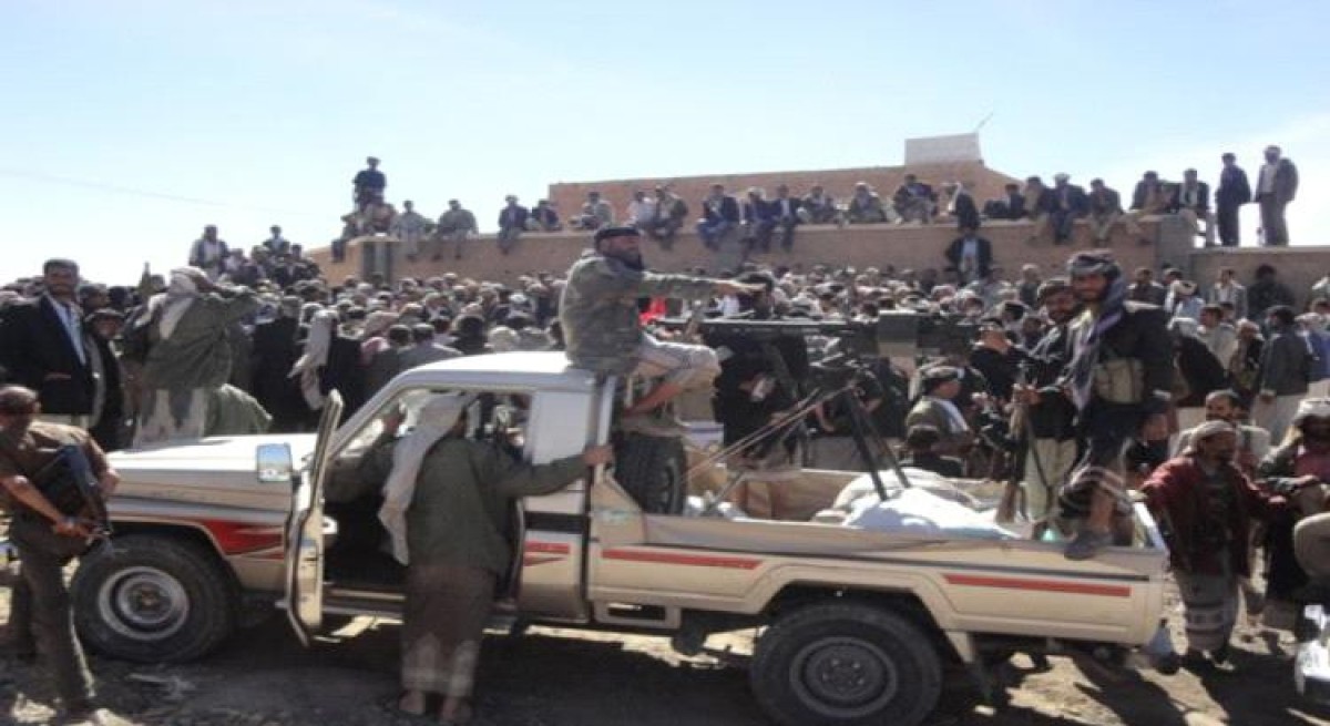 Qayfa Bardaa tribes besiege a central prison for the Houthi group “Video”