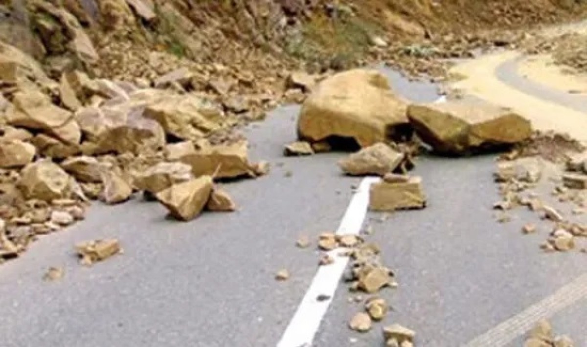 The Meteorological Center warns of the danger of rockslides