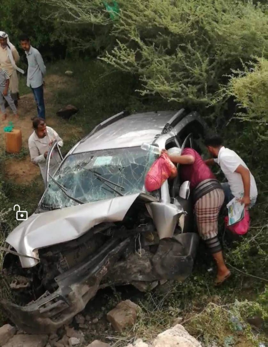 The death of Brigadier General Salem Al-Khaili and his companion in a horrific traffic accident between Al-Dhalea and Al-Halmeen