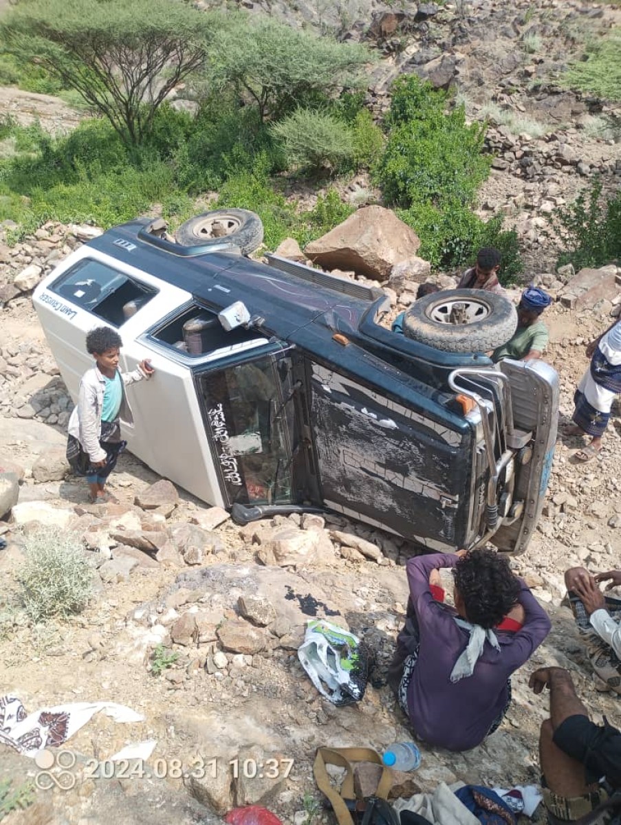 The suffering of the residents of Wadi Tuban in Lahj due to floods and road cuts