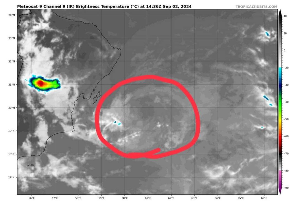 Has the storm “Asna” become close to Yemen?...A meteorologist answers