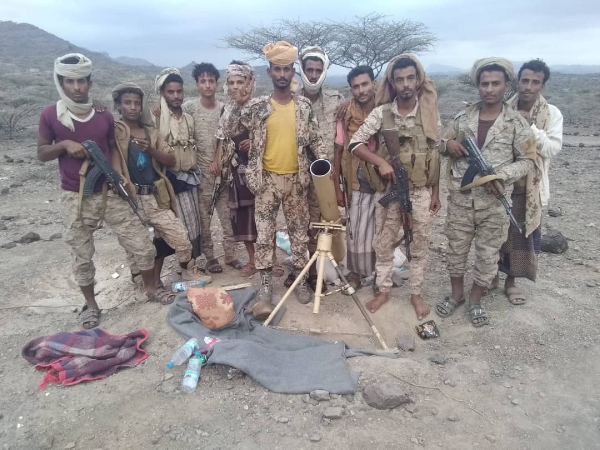 Lahj.. Southern forces confront a treacherous Houthi attack on the Ahama front in Al-Musaymir Al-Hawasheb