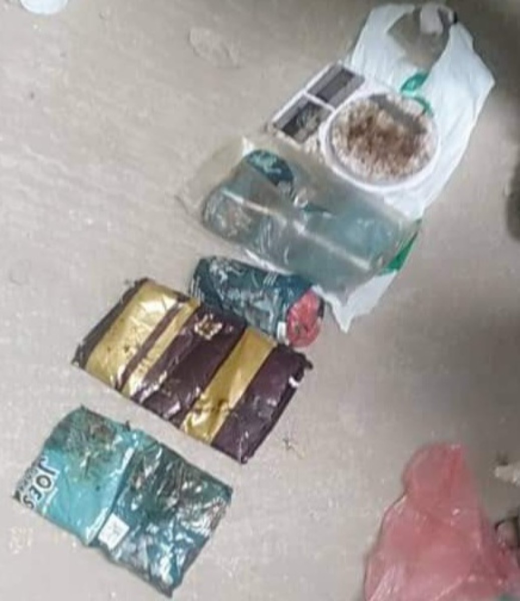 Aden security seized 3 and a half kilograms of hashish in a Murouj apartment in Al-Mamdara