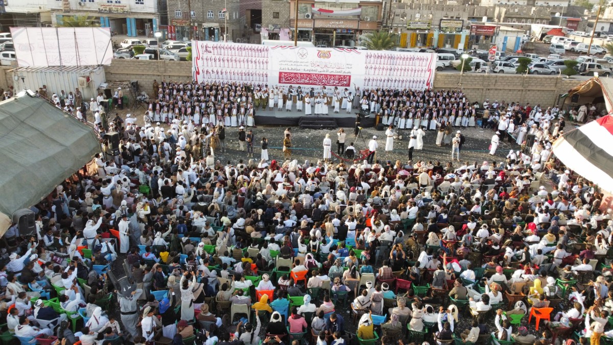 Marib celebrates a mass wedding for 280 residents of Dhamar, Yemen