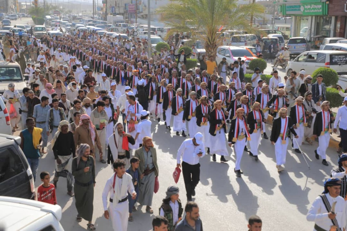 Marib celebrates a mass wedding for 280 residents of Dhamar, Yemen