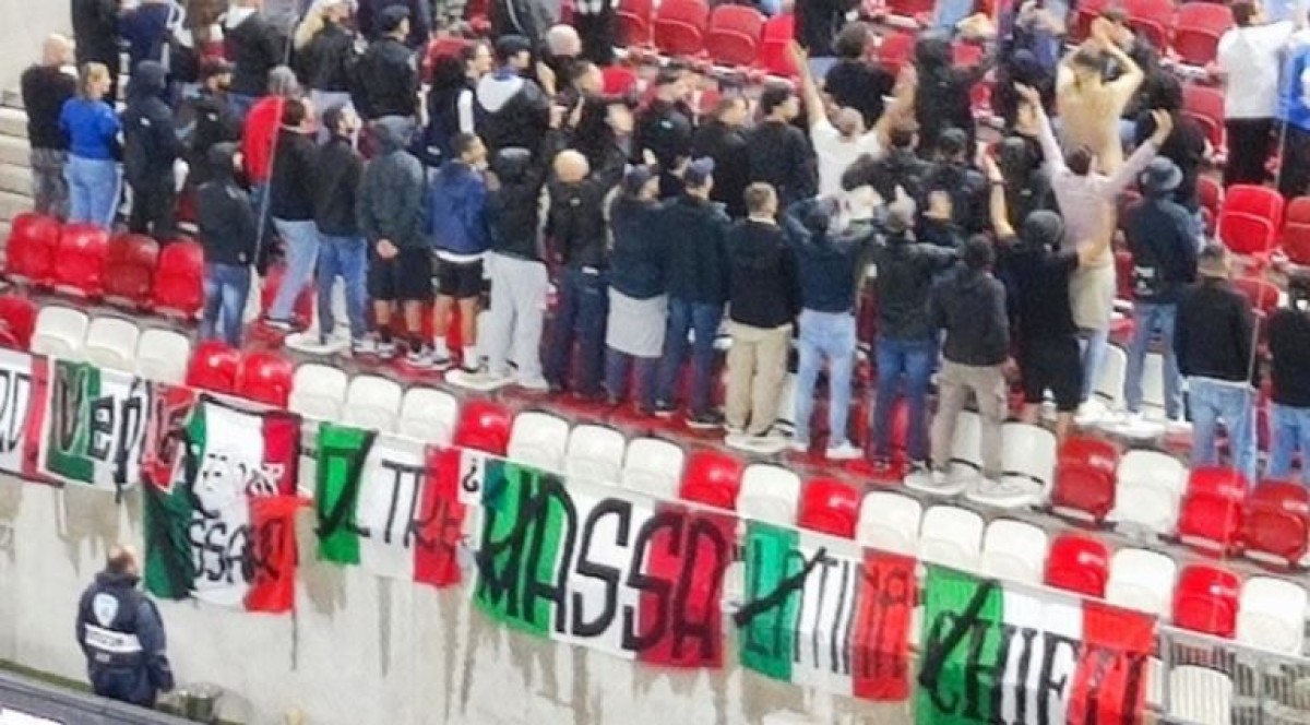 European Nations League: Italian national team fans “turn their backs” on the Israeli anthem