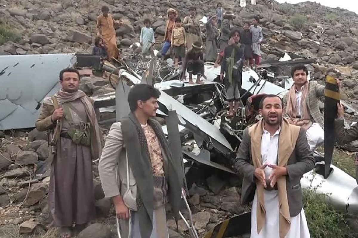 The Houthis say they shot down an American drone over Saada