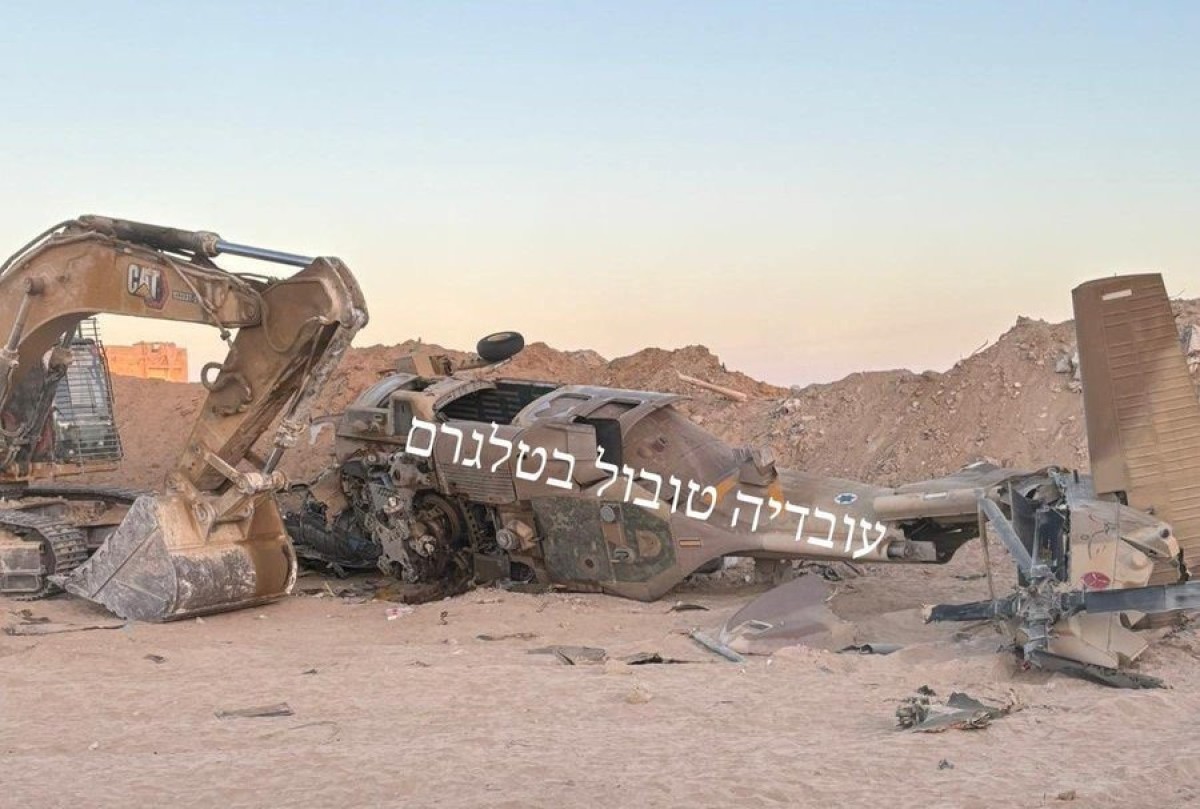 The Israeli army announces the killing of two soldiers and the injury of seven following a helicopter crash in Rafah, south of Gaza