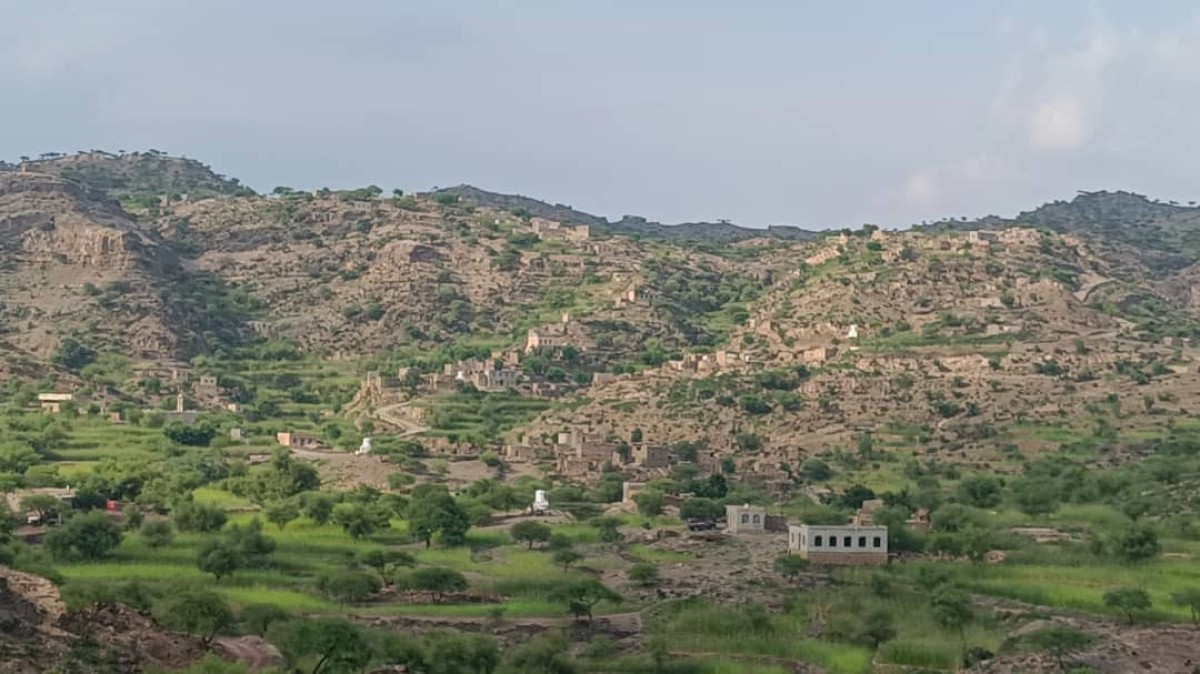 Houthi militias displaced hundreds of families in Lahj after targeting their homes and lands with heavy weapons