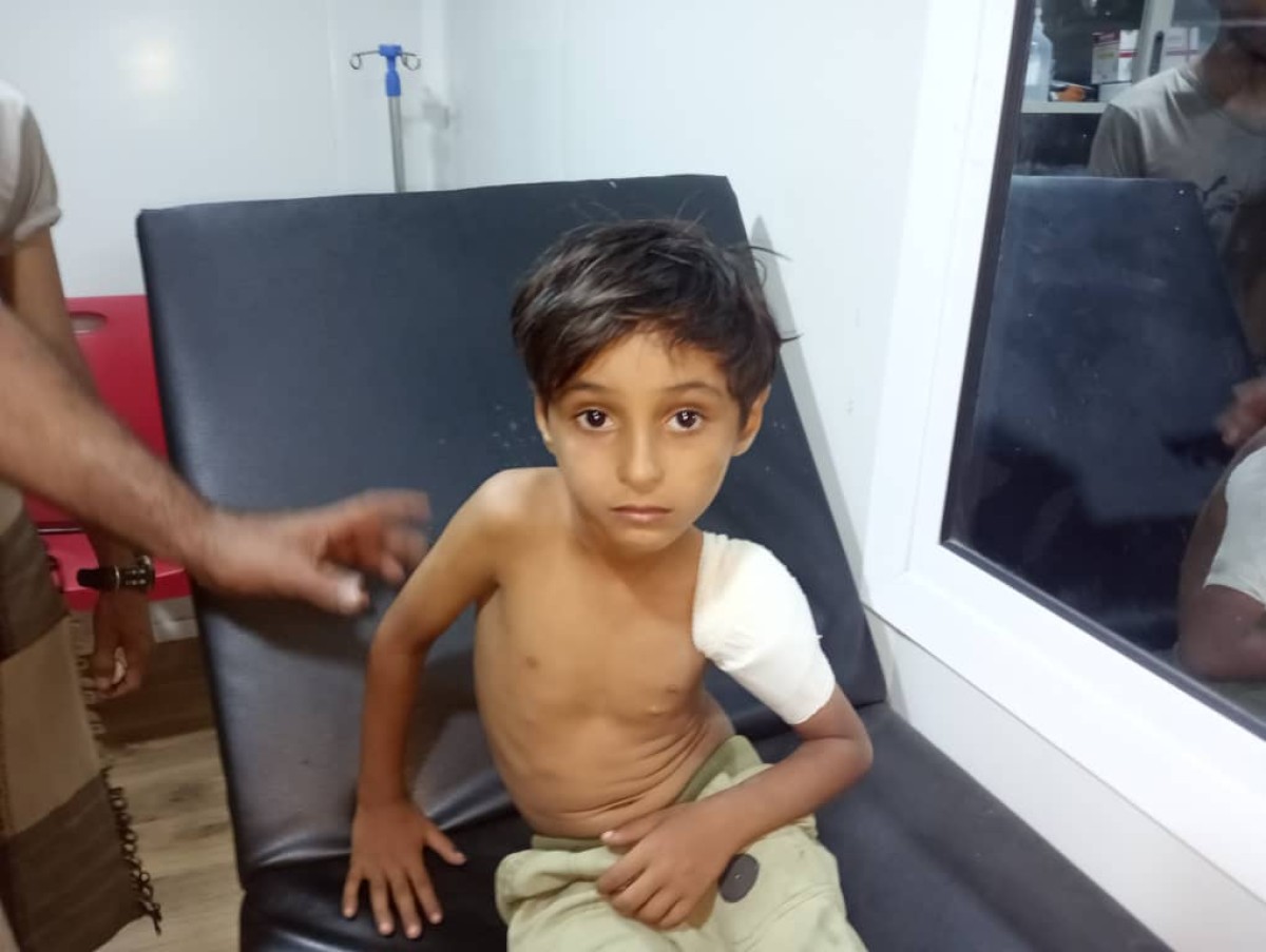 Hodeidah.. Two children were injured by Houthi artillery shelling on citizens’ homes in Hais