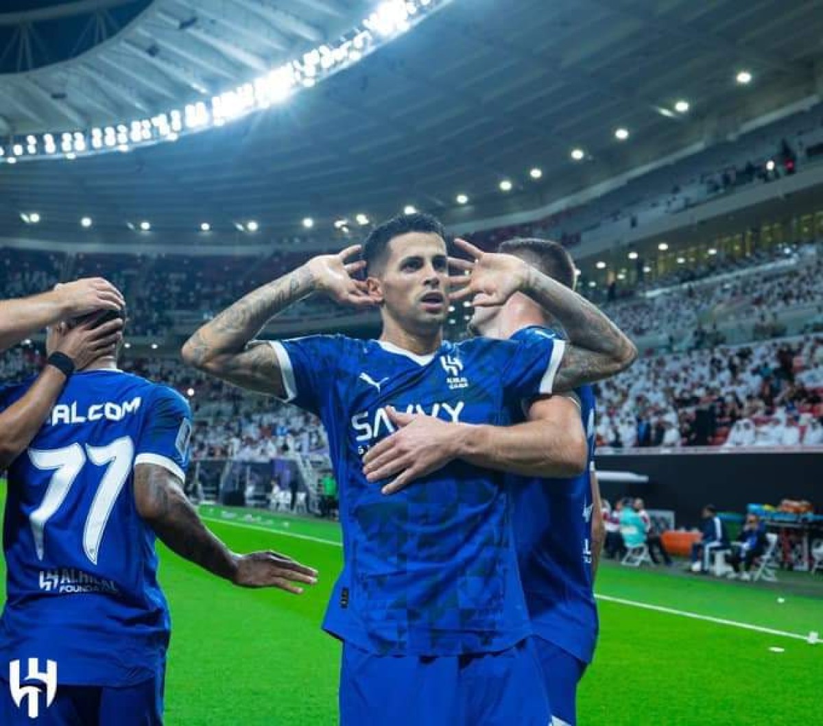 Al Hilal Saudi Arabia settled for a hat-trick against Al Rayyan Qatar in the first round of the AFC Champions League