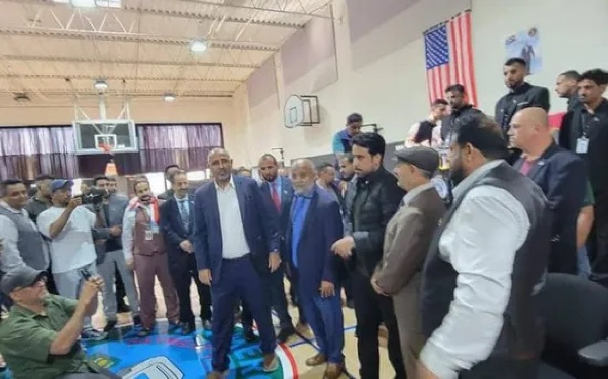 Al-Zubaidi visits the Aden Center in Chicago, USA