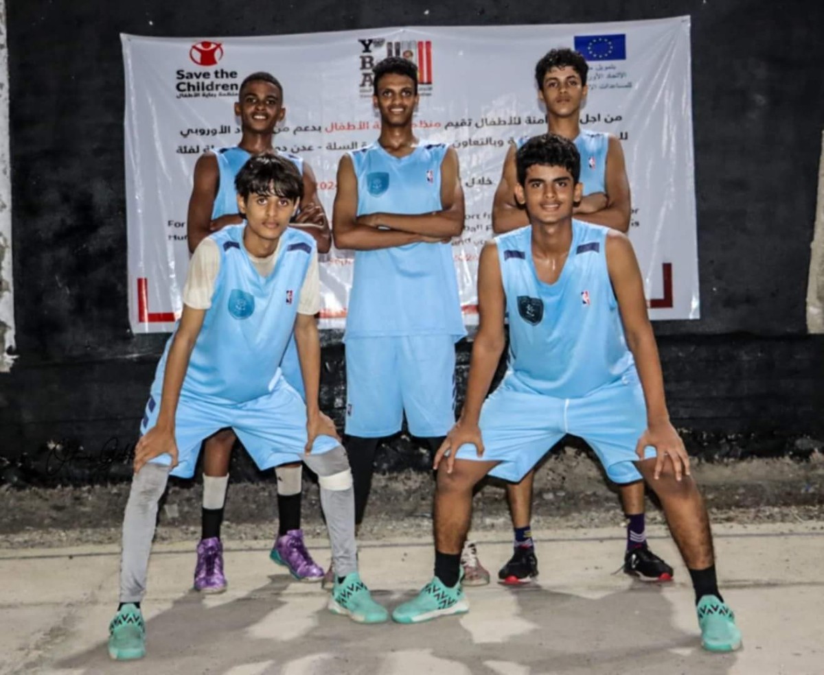 Al-Minaa Basketball defeats Talaia Lahj in the Cubs and Al-Baraem Championships for Aden Aden clubs