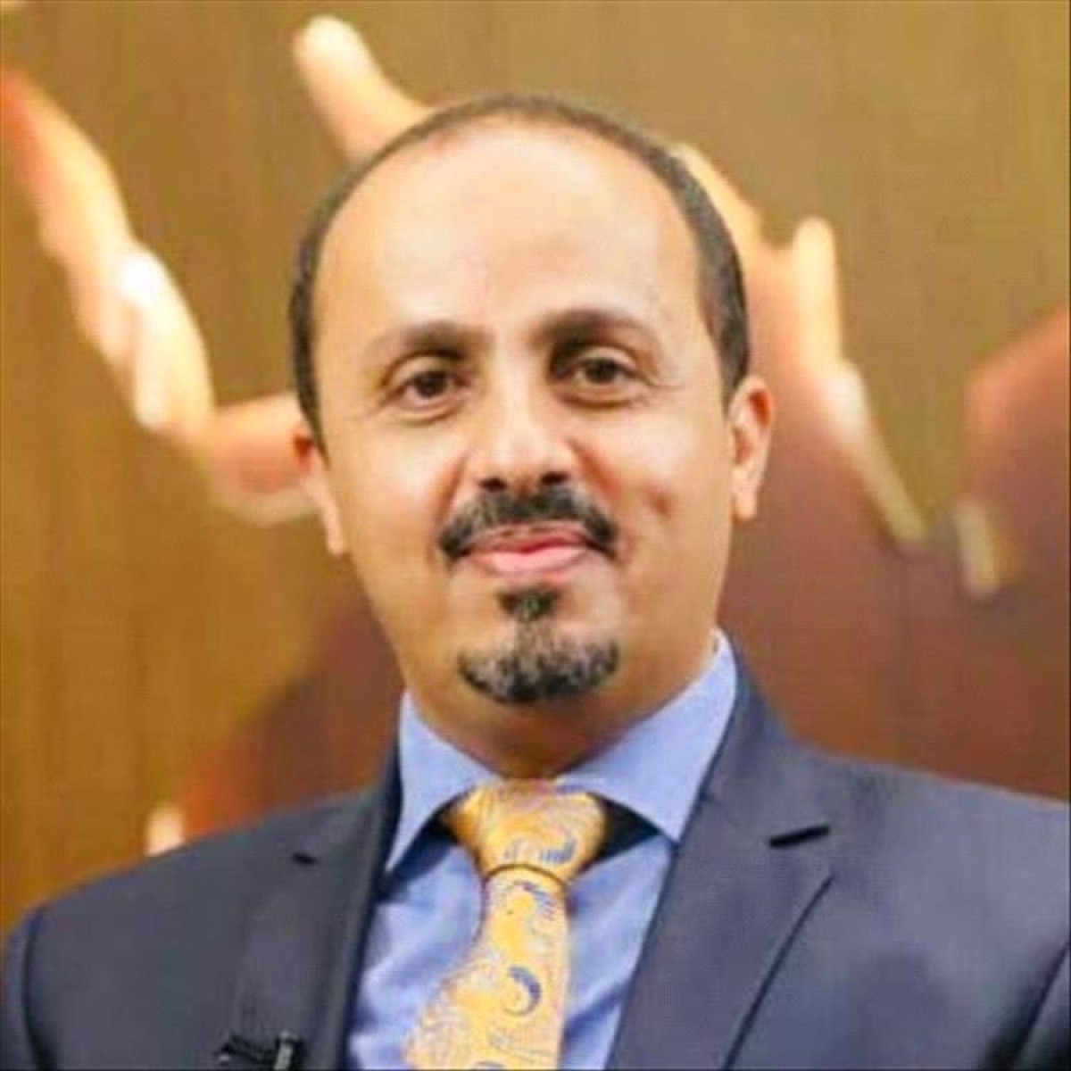 Al-Eryani condemns the Houthis' kidnapping of media activist Al-Baidhani