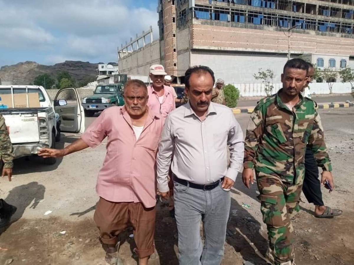 A campaign is being carried out to remove a number of slums in Khor Maksar District, Aden