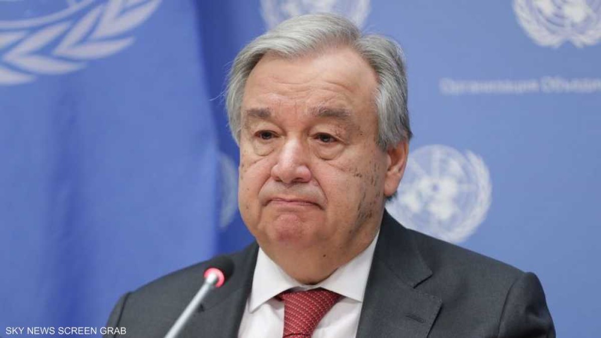 Guterres calls for the elimination of "death bodies"