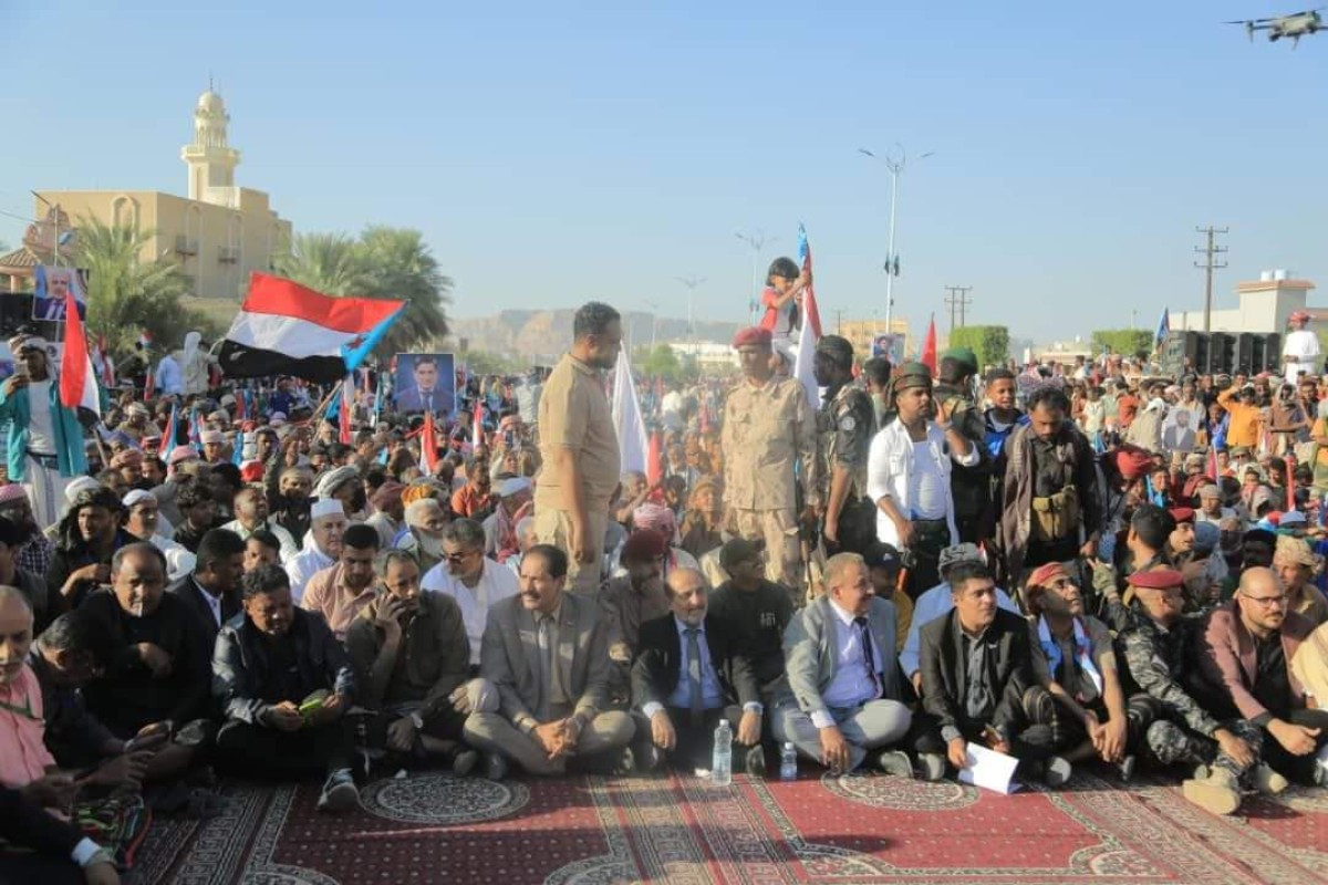 On the anniversary of the October 14 Revolution, the Hadramis raise the slogan of the independence of the Hadhramaut Valley and Desert