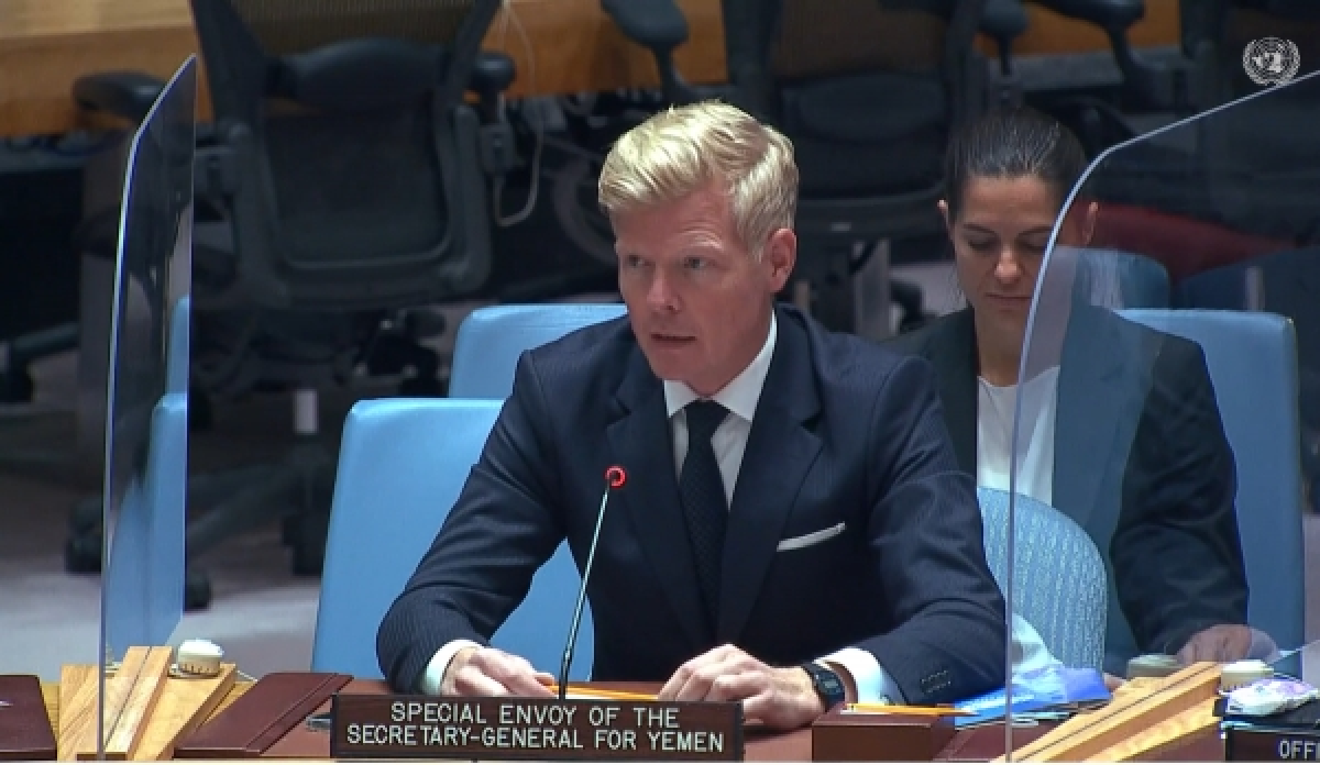 Grundberg briefs the Security Council: Houthi attacks impede reaching a solution to the Yemeni crisis