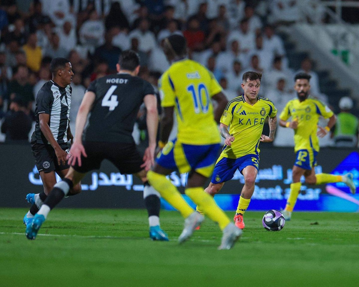 Ronaldo scores a decisive goal and leads Al-Nasr to victory over Al-Shabab in the Saudi League