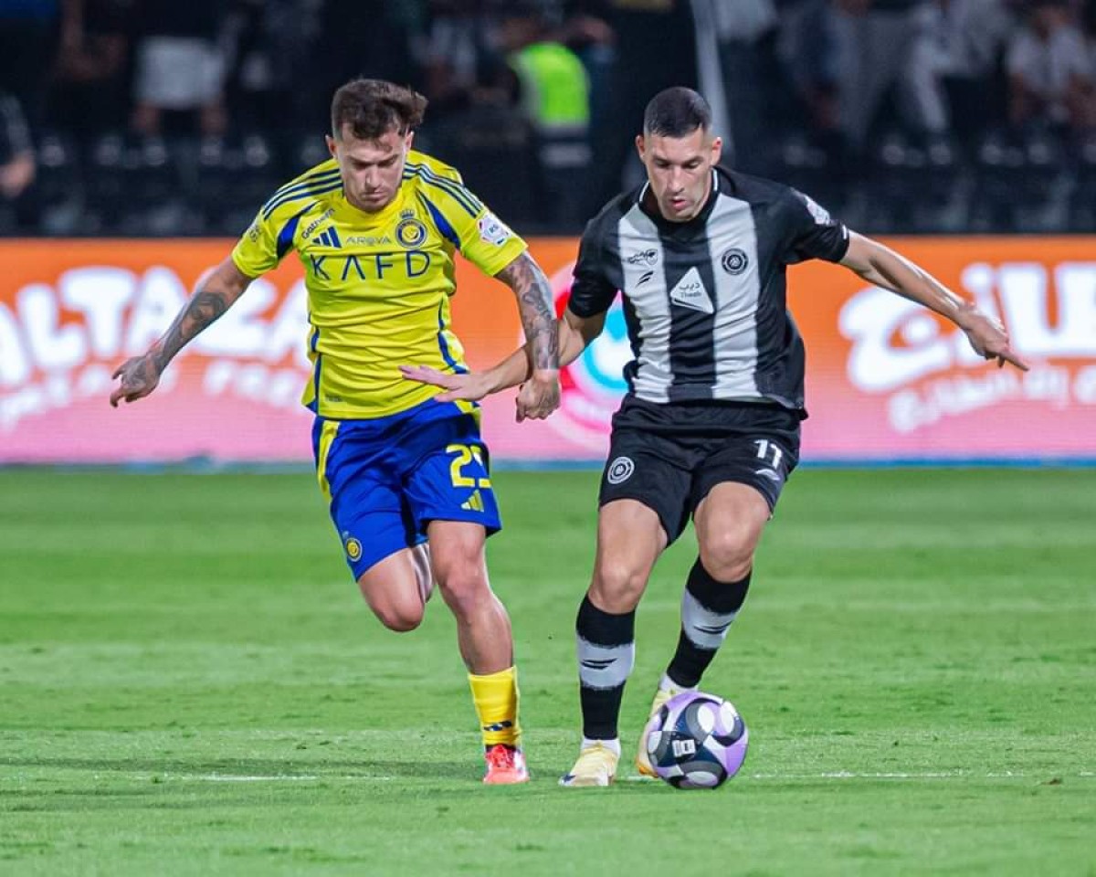 Ronaldo scores a decisive goal and leads Al-Nasr to victory over Al-Shabab in the Saudi League