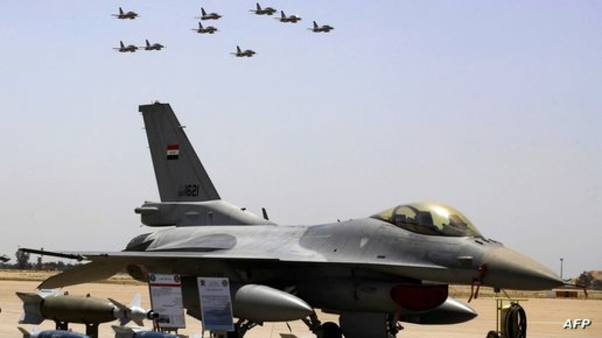 With an F-16 strike... Iraq announces the killing of an ISIS leader and members