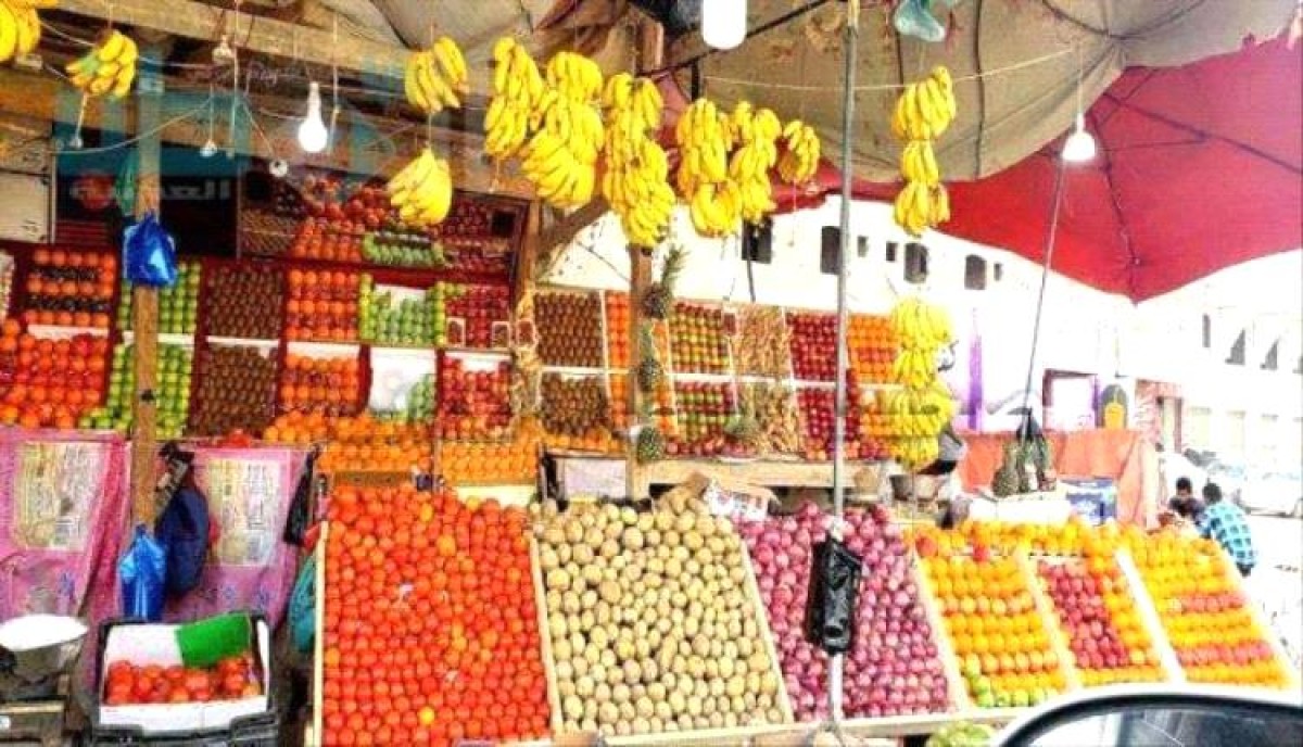 Prices of vegetables and fruits in Aden today, Thursday