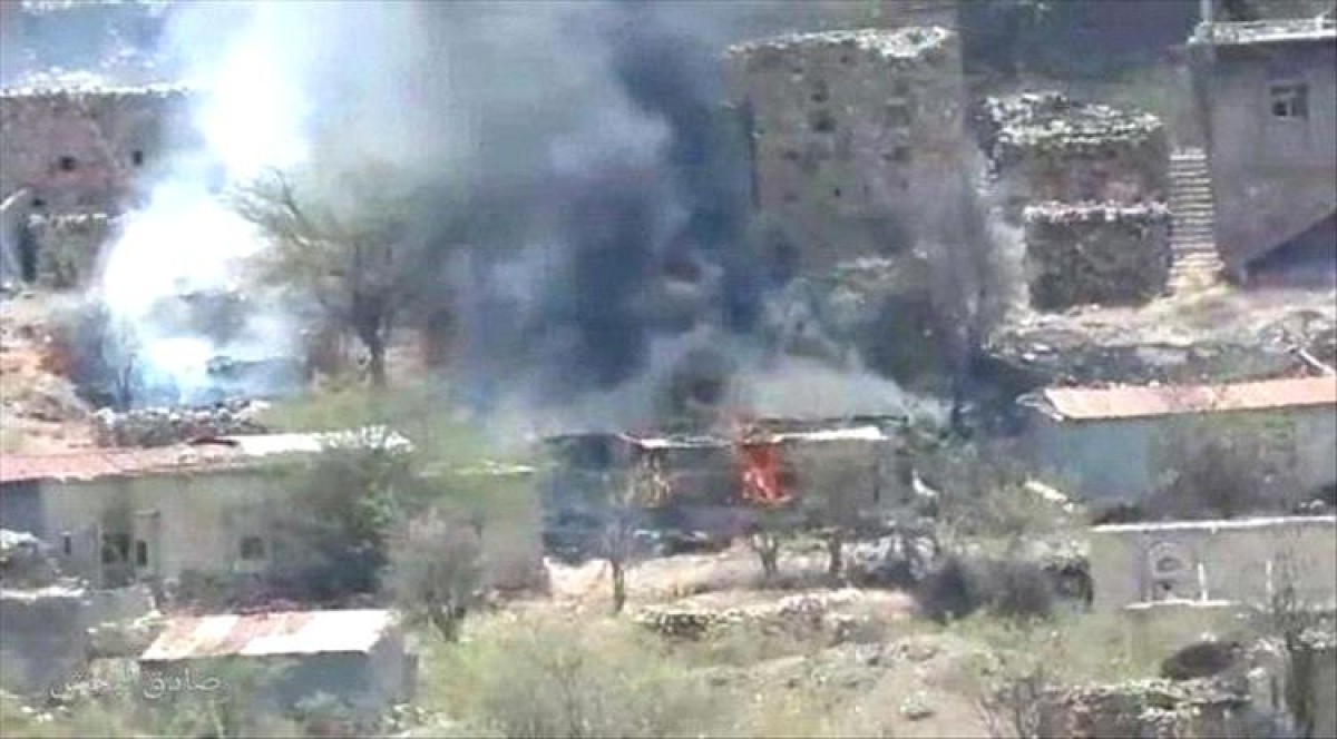 Houthi bombing targets civilians in Al Dhalea