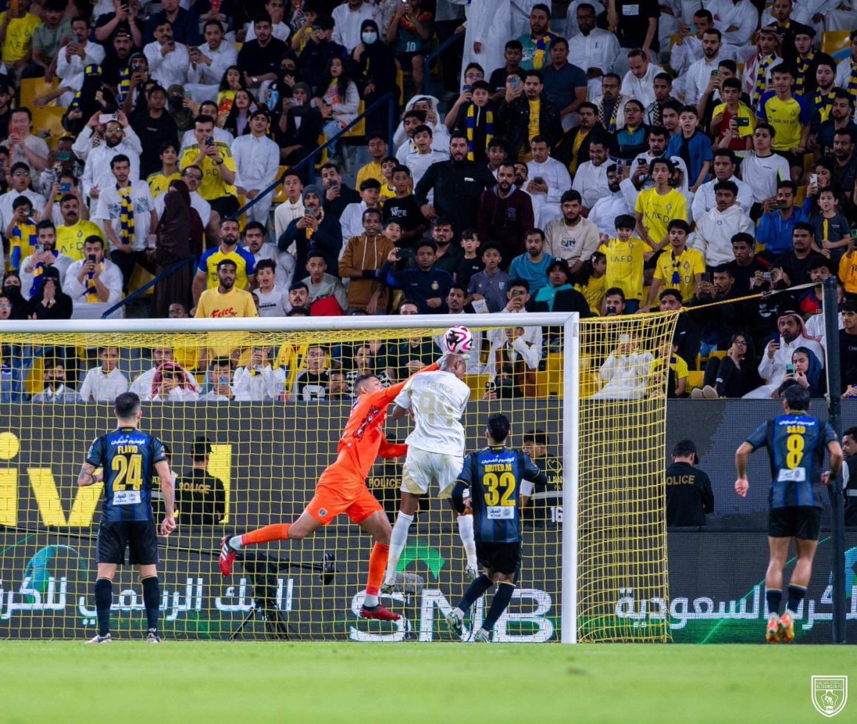 Al-Nasr bid farewell to the Custodian of the Two Holy Mosques Cup after losing to Al-Taawoun (1-0) after Ronaldo missed a penalty kick.