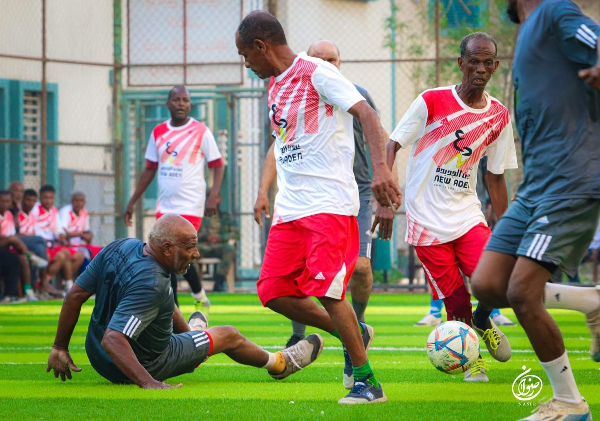 Hassan Abin, your hand against Lahj in the Aden Club Championship for Veterans