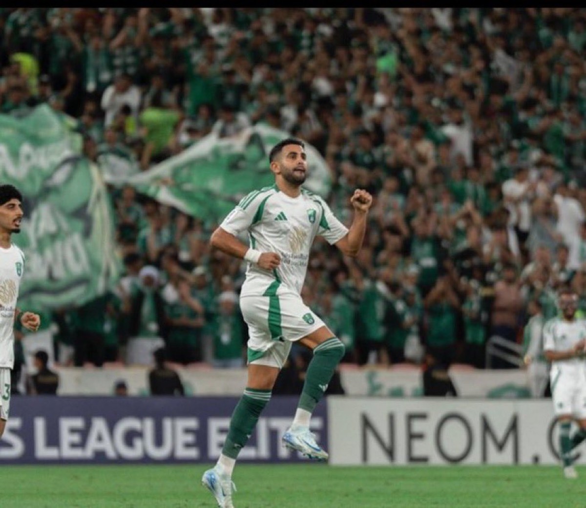 He scored a brace... Mahrez leads Al-Ahly Saudi Arabia to the top spot in the AFC Elite Champions League