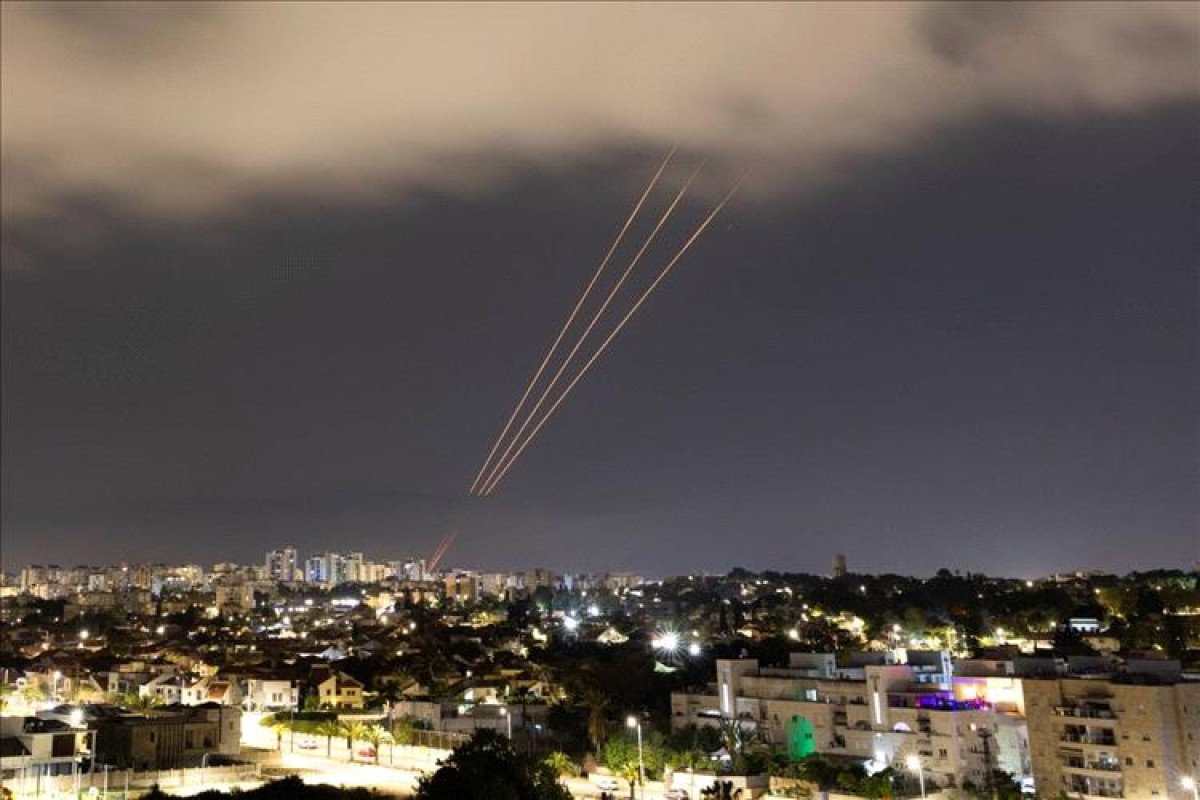 Israel announces the interception of a missile launched by the Houthi group