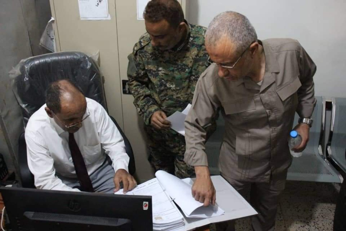 Chief Prosecutor of Appeals in North Aden inspects the conditions of detainees at Sheikh Othman Police