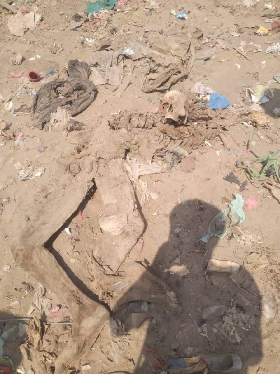 Image: A body suspected to be that of the kidnapped Ali Ashal was found in the Abu Harba area