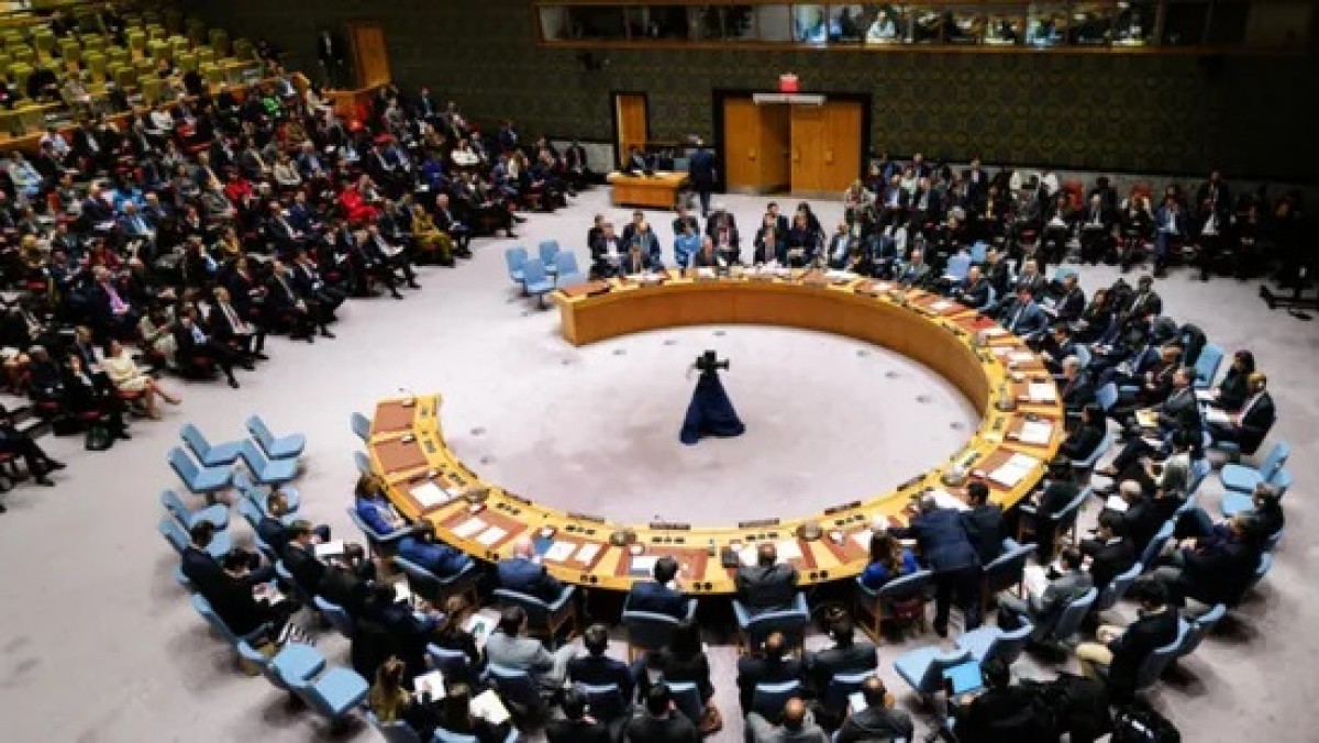 The Security Council votes on a draft resolution calling for a ceasefire in Sudan