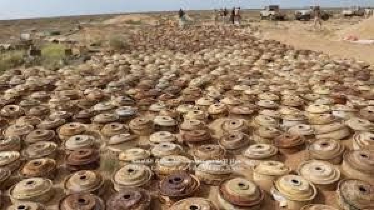 The Houthi group is planting extensive mine networks in Hodeidah