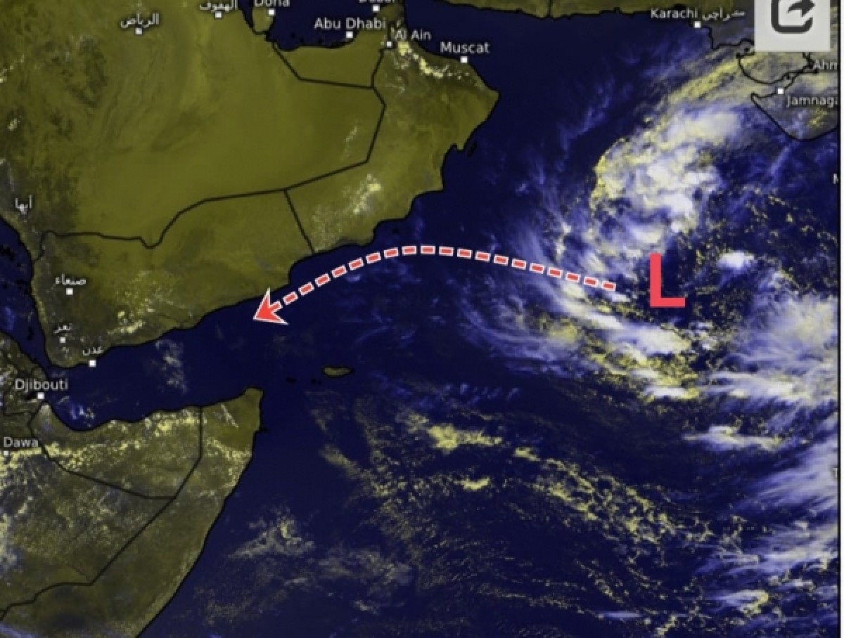 Meteorology warns of a tropical disturbance in the Arabian Sea and the possibility of its effects extending to our country