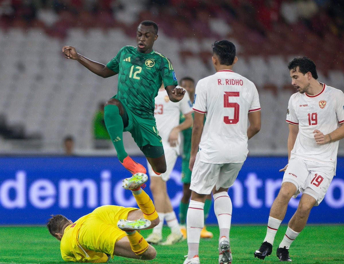 Saudi Arabia suffers a historic defeat against Indonesia in the Asian qualifiers for the 2026 World Cup