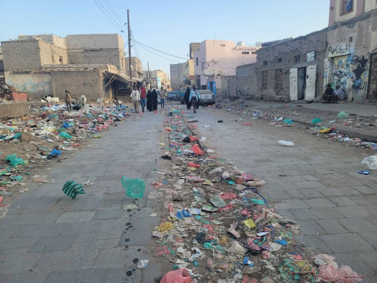 The capital of Lahj, which was ashamed of its condition