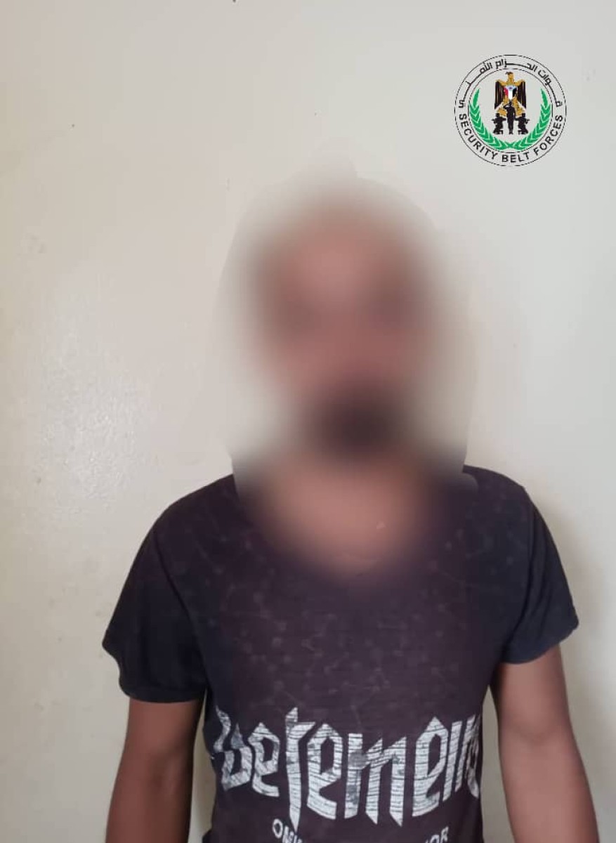 Security Belt forces in Yafaa arrest a murder suspect hours after committing his crime