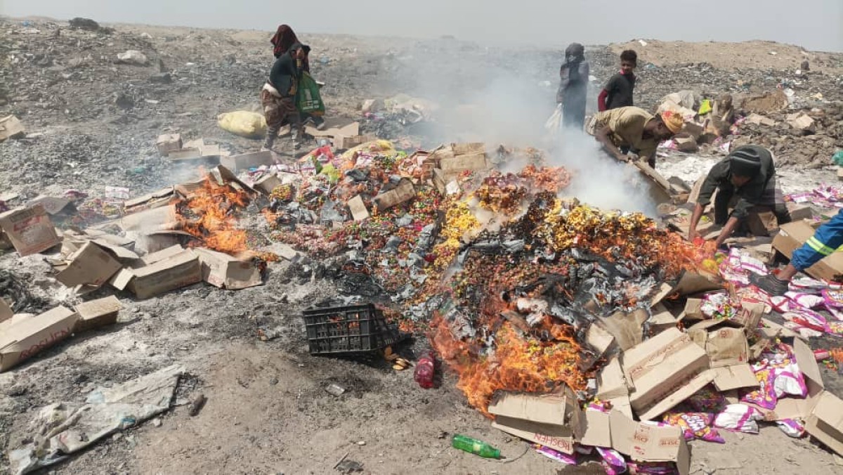 Environmental health in Mansoura destroys 3 tons of food that is not fit for consumption