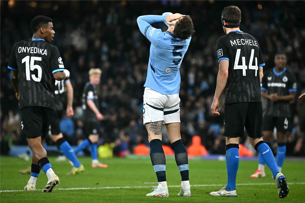 Manchester City escapes the early exit Bruntada in front of Bruges