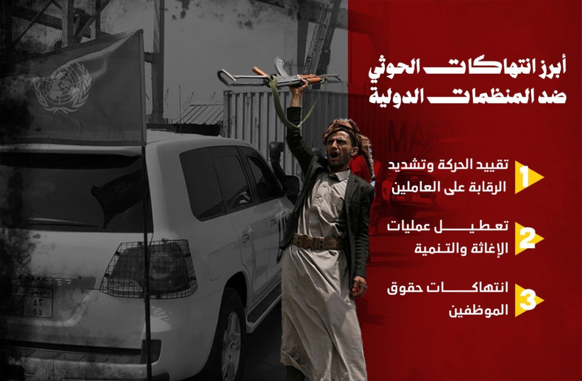 The Houthi militia narrows the screws on humanitarian organizations