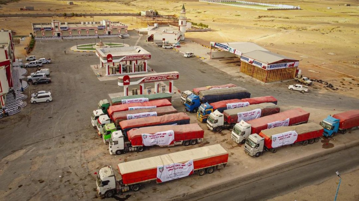 20 thousand food baskets .. The convoys of the nation's shield forces connect the skilled as part of their relief efforts