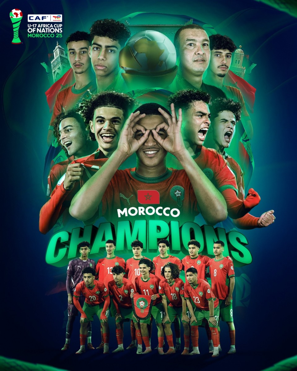 Morocco crowns the African Nations Cup for Junior Nations