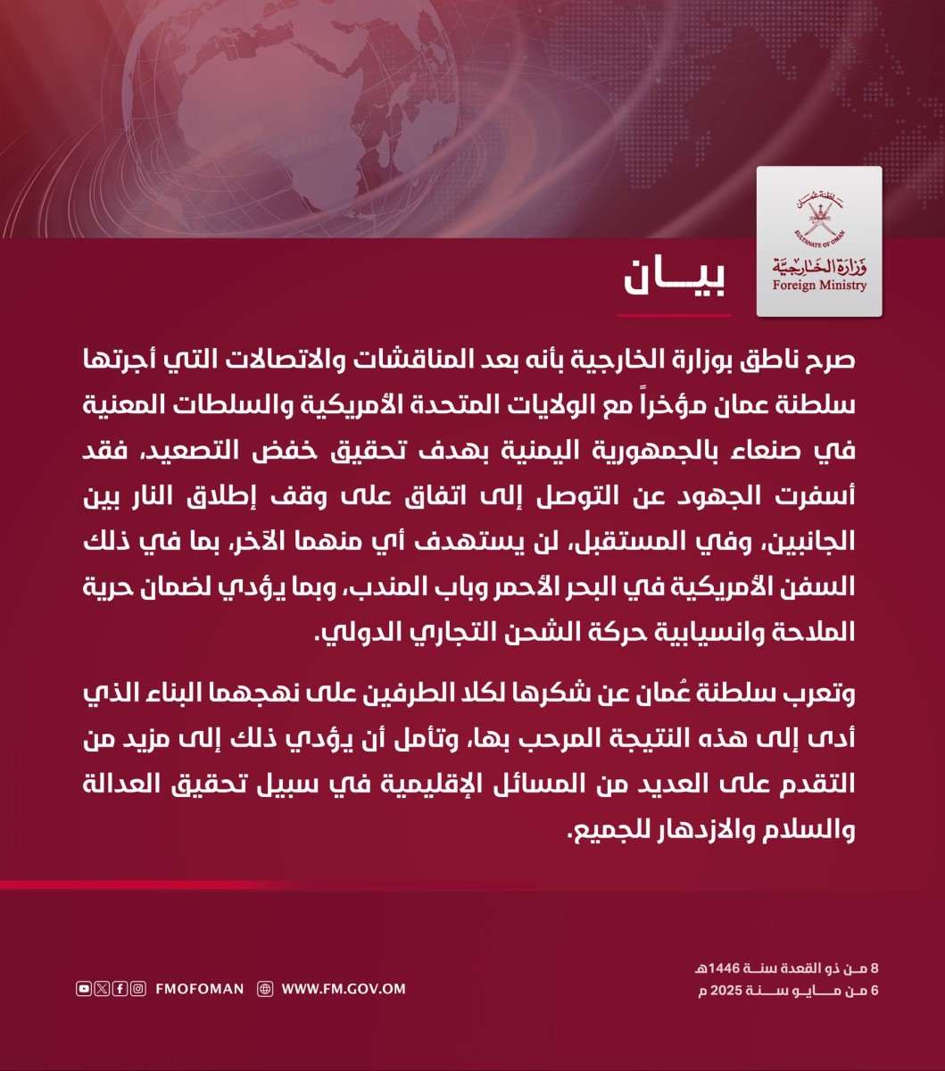 Amman explains the details of its mediation between the Houthis and America: It will not target any party for the other in the future
