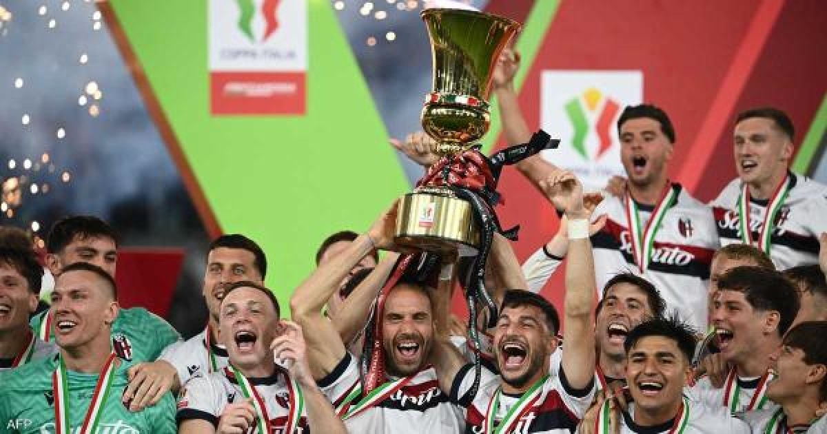 The first surprises of Europe .. Bologna will drop Milan and crown the Italian Cup