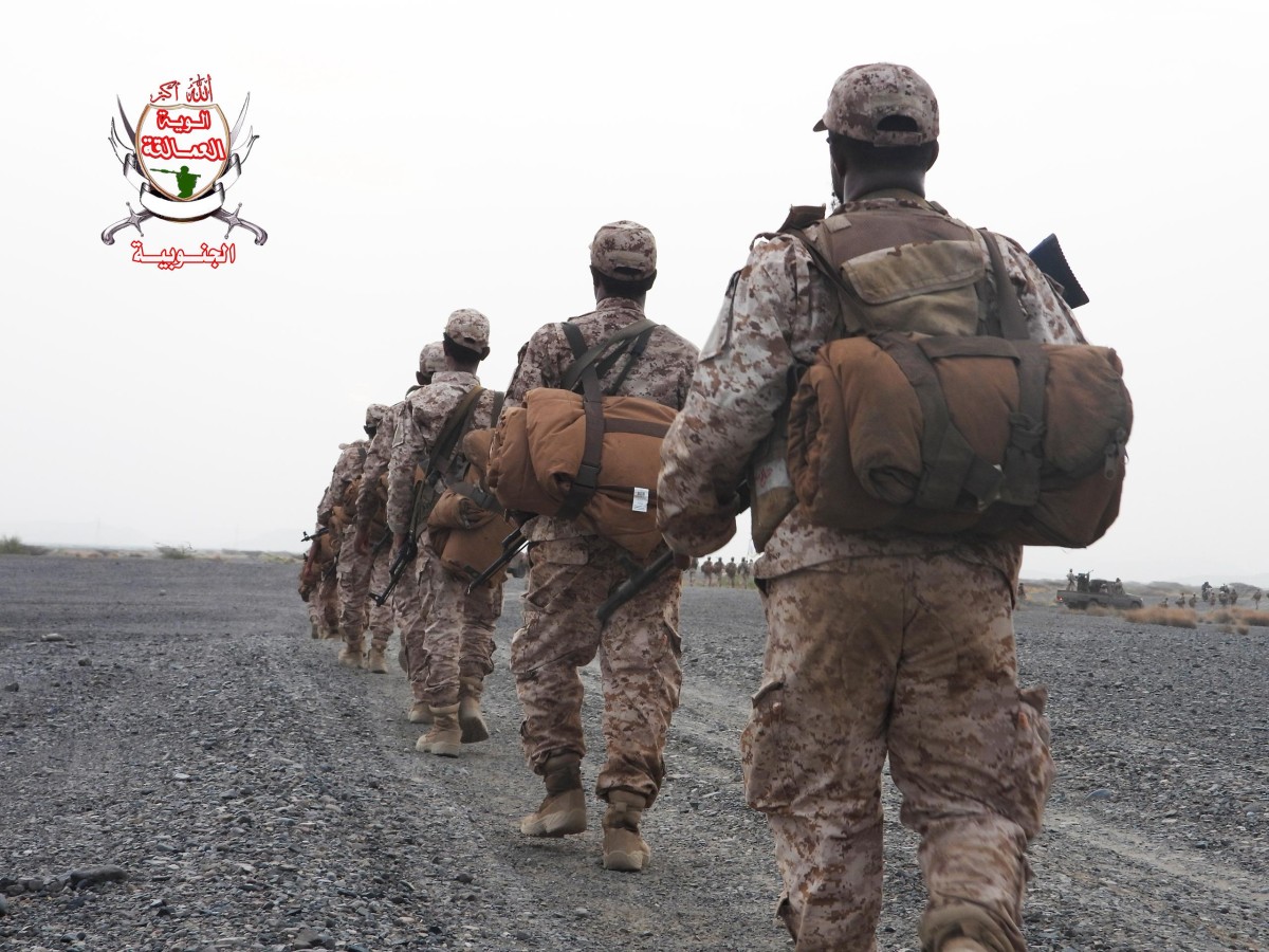 The Southern Giants forces carry out a tactical path to enhance their combat readiness
