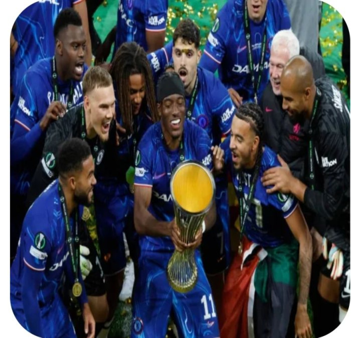 Chelsea ... The first English team to win all the four major European championships